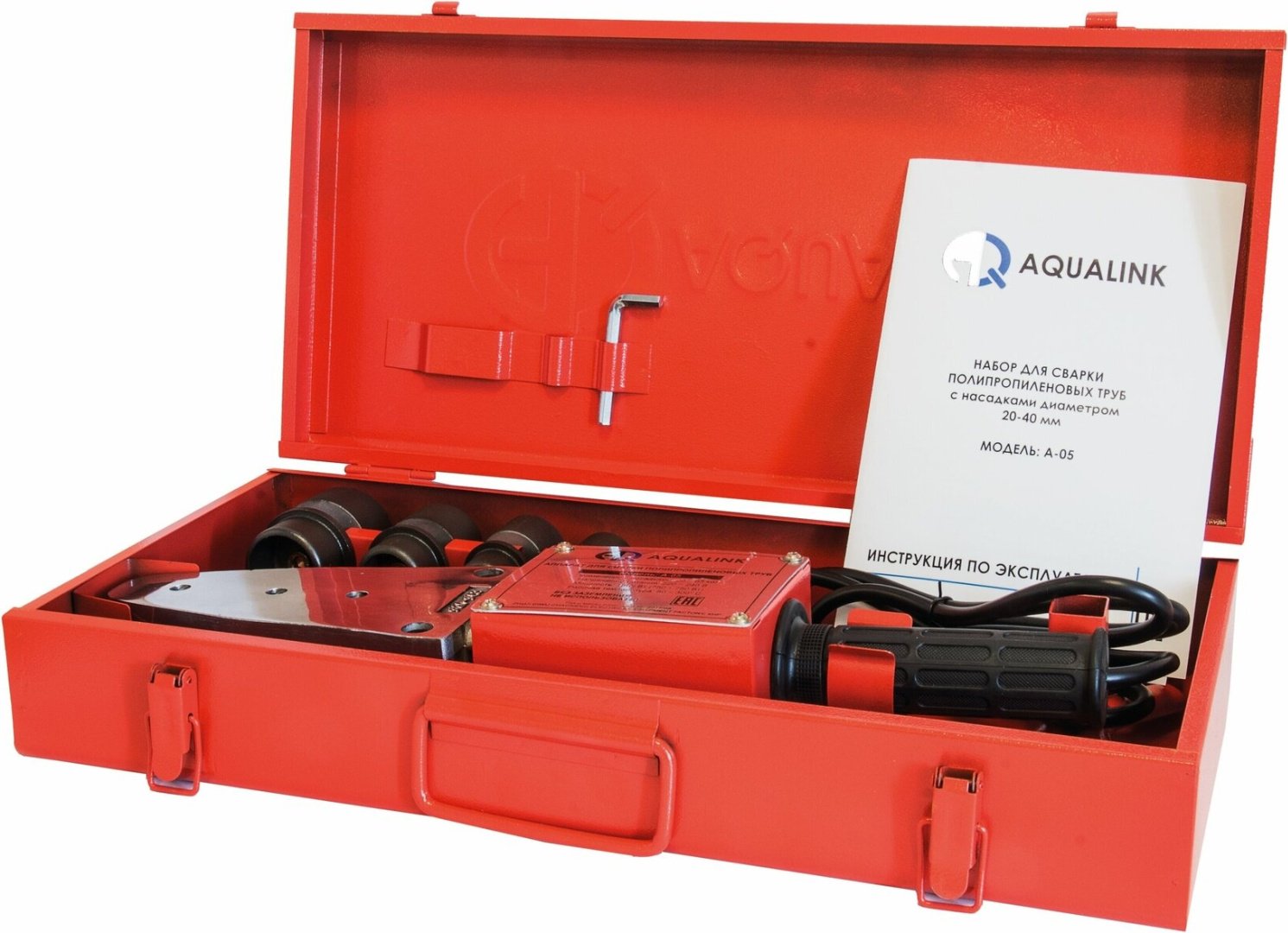 Аппарат для сварки пластиковых труб Aqualink AQ A-05 1500 - ForteMarket Аппарат для сварки пластиковых труб Aqualink AQ A-05 1500 купить,0