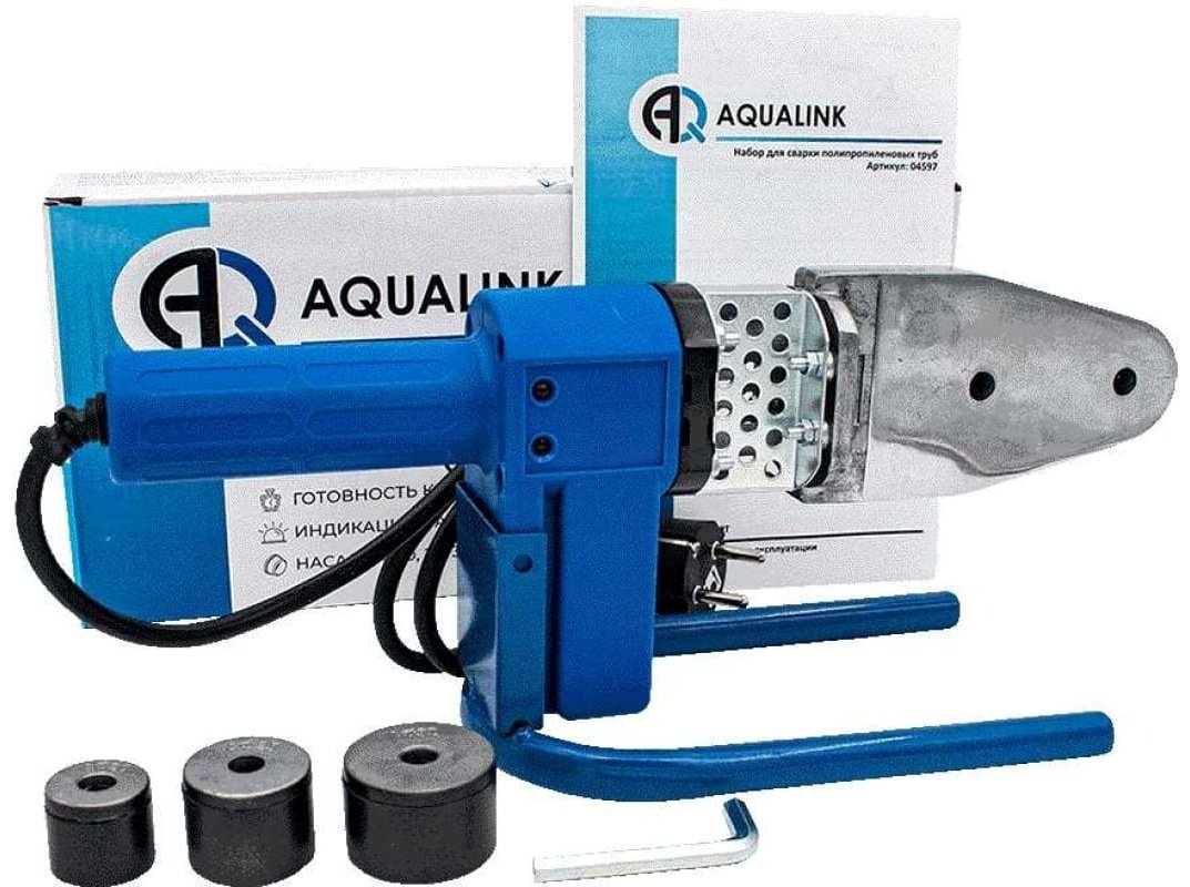 Аппарат для сварки пластиковых труб Aqualink AQ А-04597 800 - ForteMarket Аппарат для сварки пластиковых труб Aqualink AQ А-04597 800 купить,0