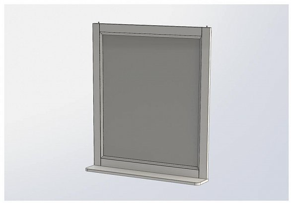 Зеркало настенное Aquanet Бостон М 80x89.5см купить,131600