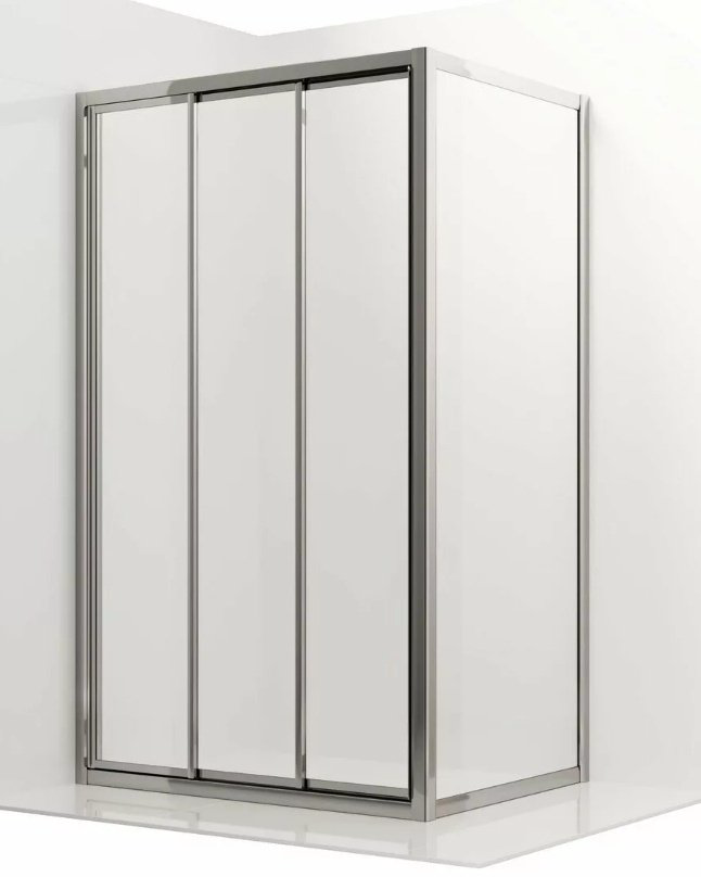 Душевое ограждение Ambassador двухстенное Forsa 17021104NX-70NX, 1300х1950 мм купить,NaN