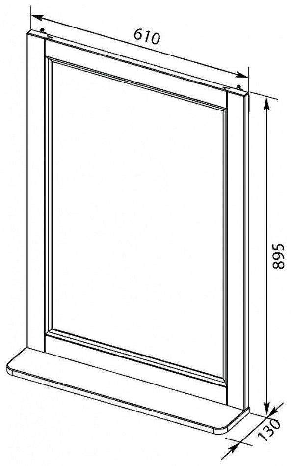 Зеркало настенное Aquanet 61x90 см купить,NaN