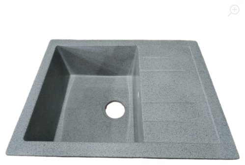 Кухонная мойка Avina K0000109956 накладная 61х47х20 см, искусственный камень, тон темно-серый купить,50500