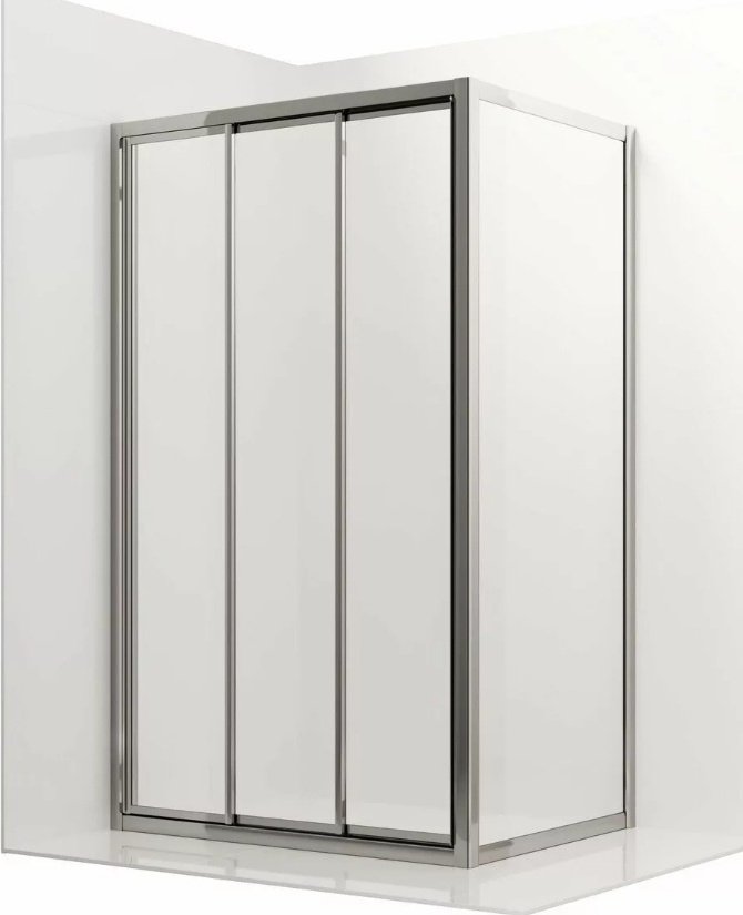 Душевое ограждение Ambassador двухстенное Forsa 17021104NX-90NX, 1300х1950 мм купить,NaN