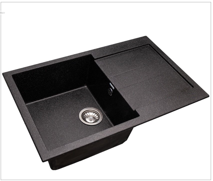 Кухонная мойка Avina врезная 00-00000084, черный