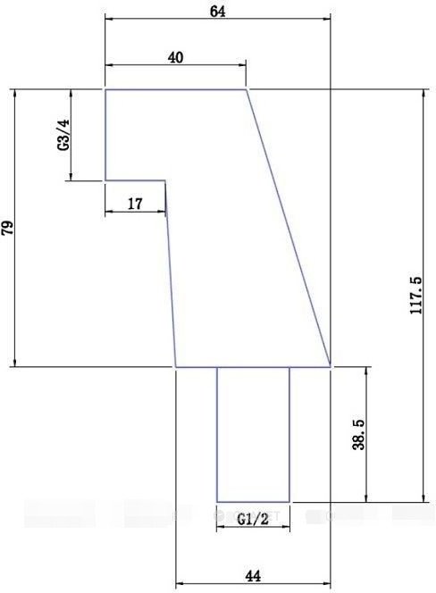 Aquanet монтажный набор Practic 2 AF112-62C купить,NaN