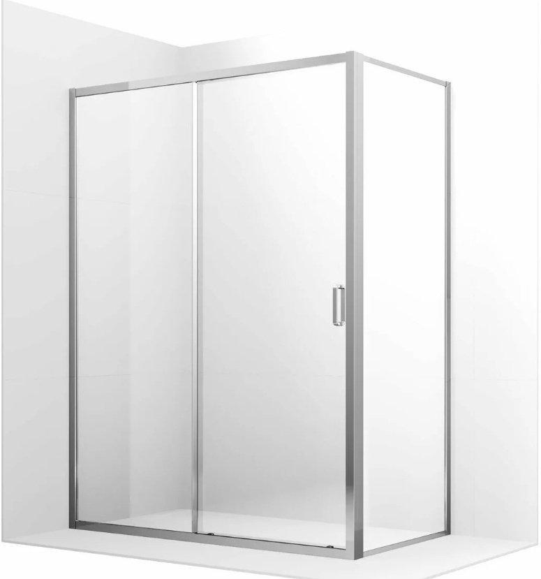 Душевое ограждение Ambassador двухстенное Forsa 17021120AX-80AX, 1400х2000 мм