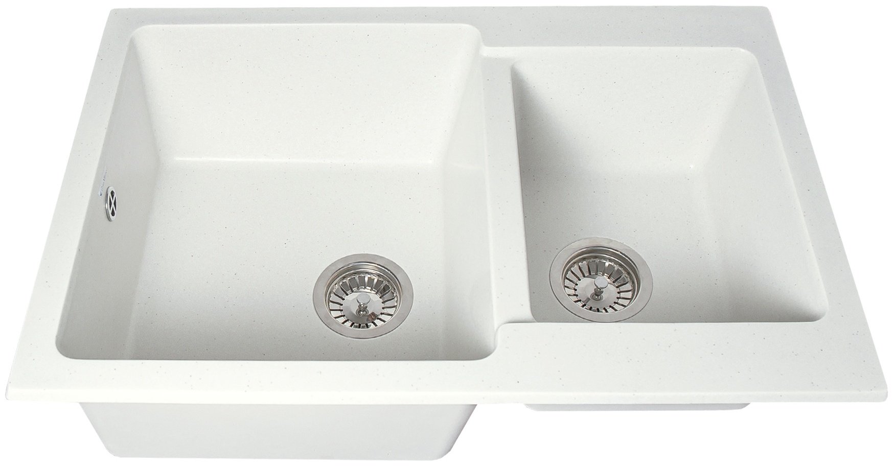 Кухонная мойка Avina врезная G-54, белый