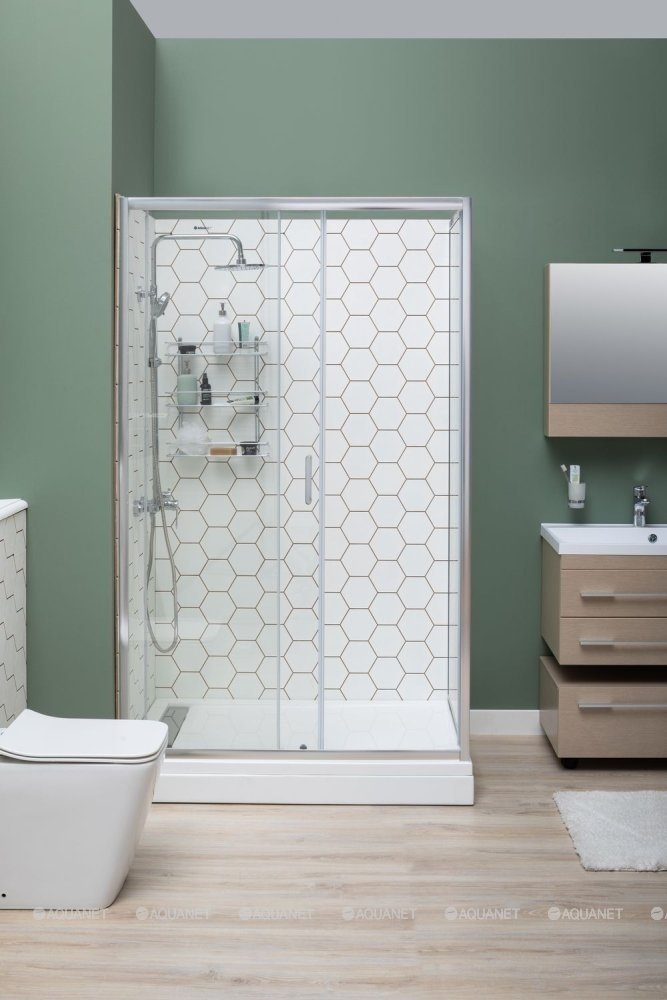 Душевое ограждение Aquanet трехстенное SD-1200A купить,0
