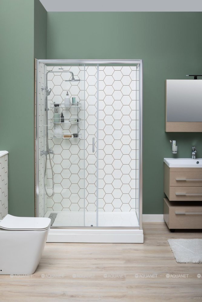 Душевое ограждение Aquanet трехстенное SD-1200A купить,NaN