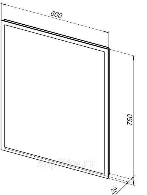 Умное зеркало настенное Aquanet 60x75 см - ForteMarket Умное зеркало настенное Aquanet 60x75 см купить,0