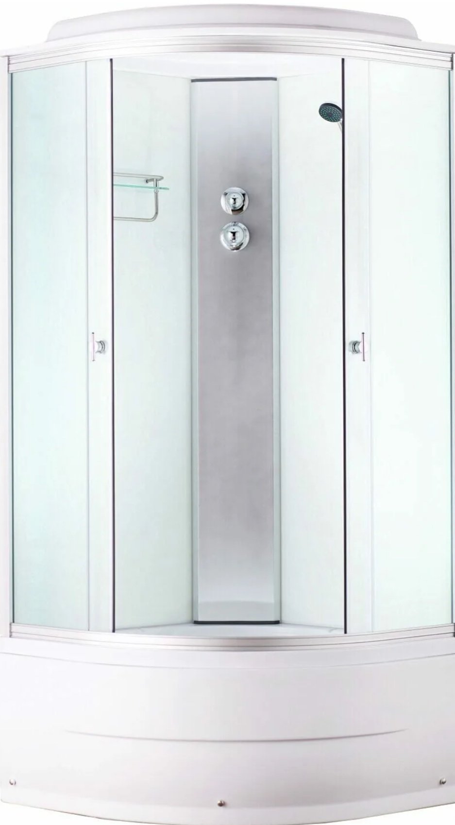 Душевая кабина Aquapulse 4002D (220х90 см), высокий поддон