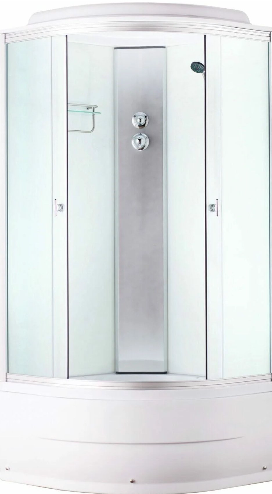 Душевая кабина Aquapulse 4002D (220х90 см), высокий поддон