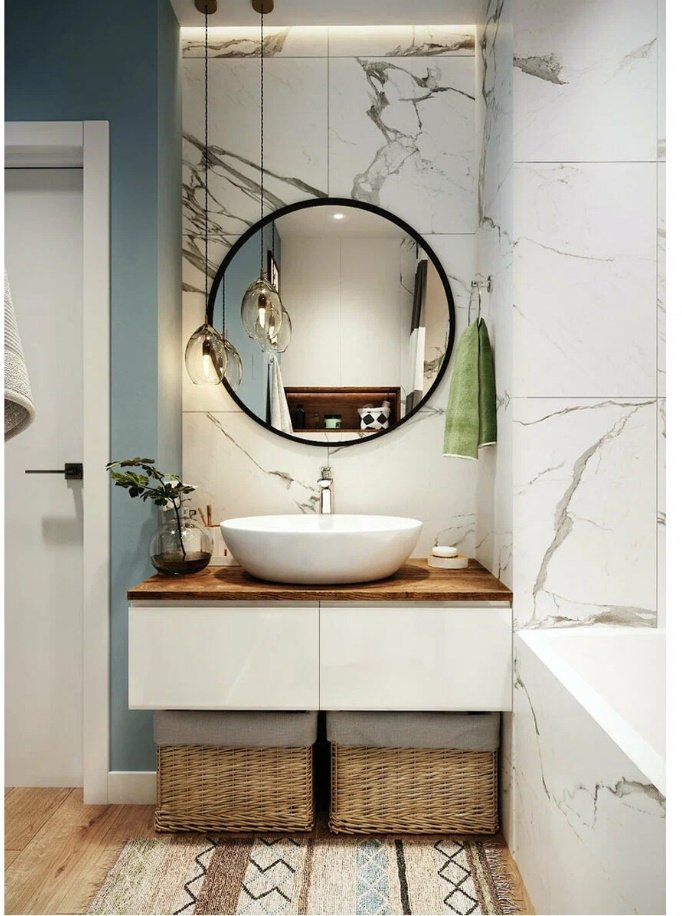 Зеркало настенное Azario 77x77 см - ForteMarket Зеркало настенное Azario 77x77 см купить,0