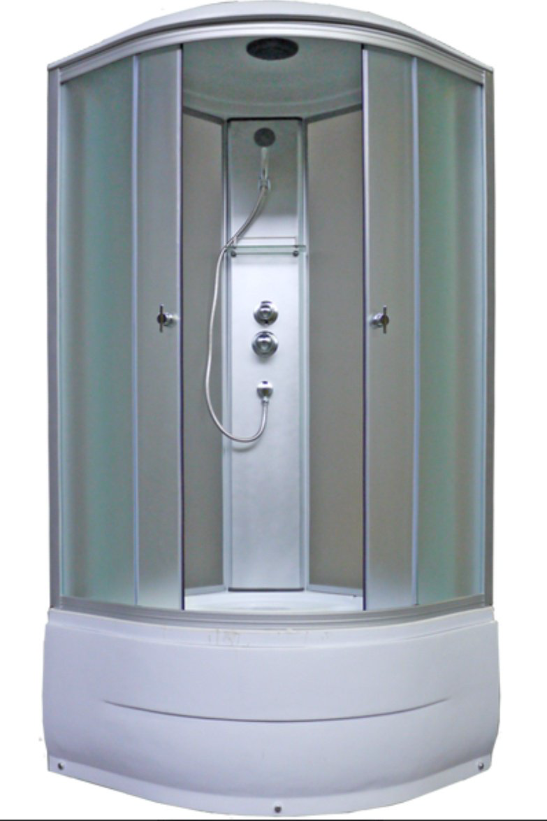 Душевая кабина Aquapulse 4003D (220х100 см), высокий поддон