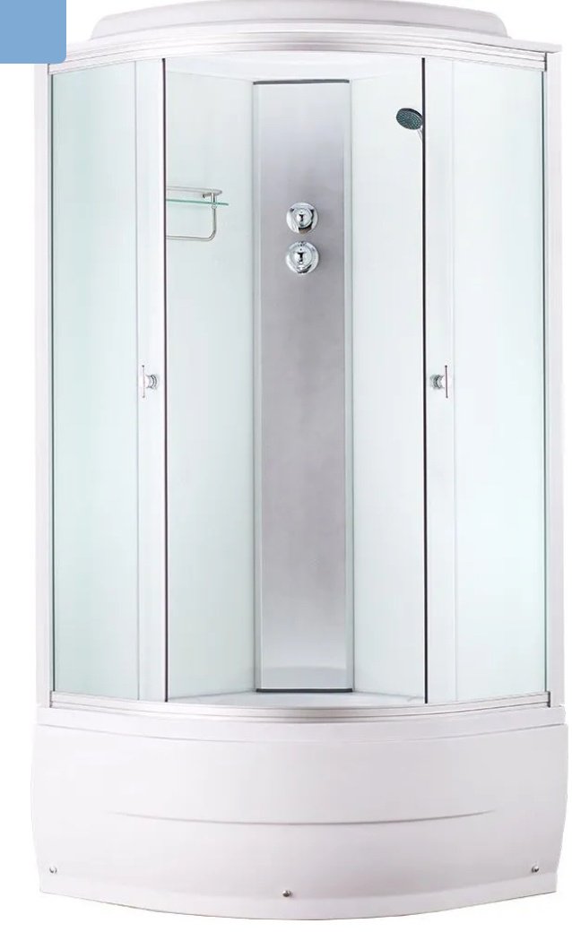 Душевая кабина Aquapulse 4003D (220х100 см), высокий поддон - ForteMarket Душевая кабина Aquapulse 4003D (220х100 см), высокий поддон купить,0
