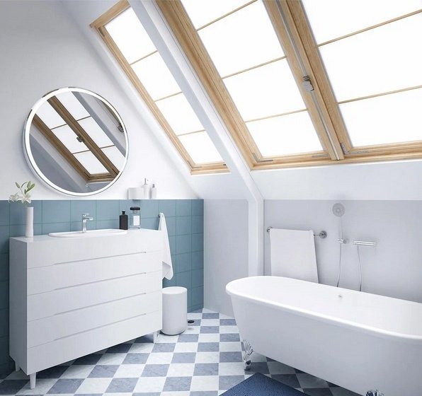 Зеркало настенное Azario 100x100 см купить,0