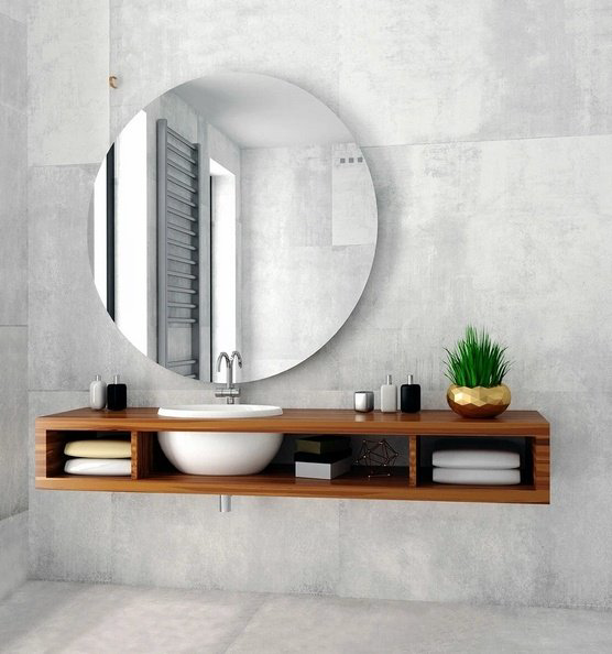 Зеркало настенное Azario 100x100 см купить,NaN