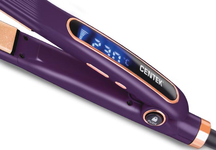 Щипцы Centek CT-2022 фиолетовые купить,NaN