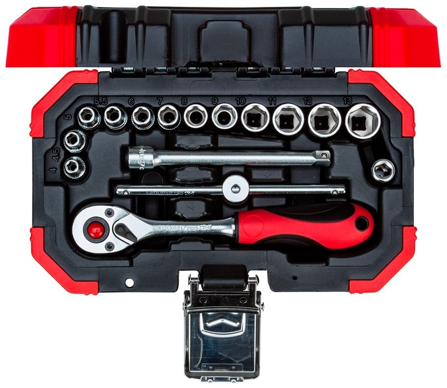 Gedore набор торцевых головок 1/4 Red R49003016 16 шт