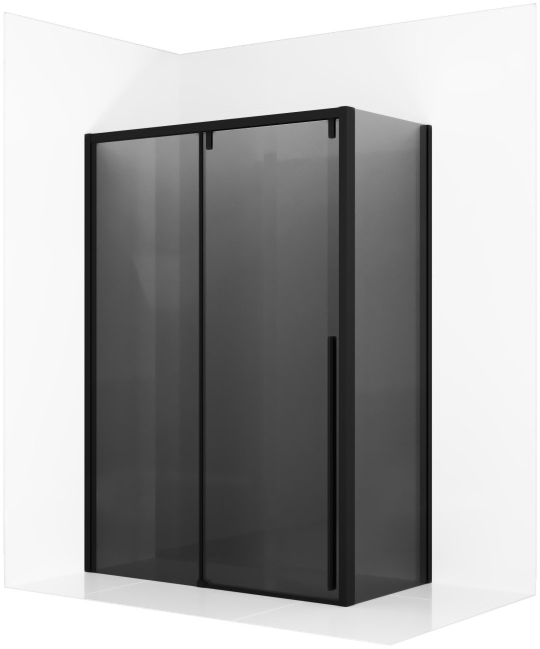 Душевое ограждение Ambassador двухстенное Intense 110022202IBB-100IBB, 1000х2000 мм купить,NaN