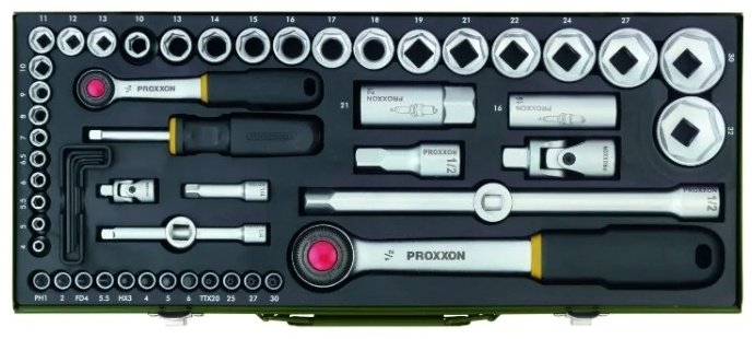 Набор автомобильный 56 в 1 Proxxon 23040 купить,NaN