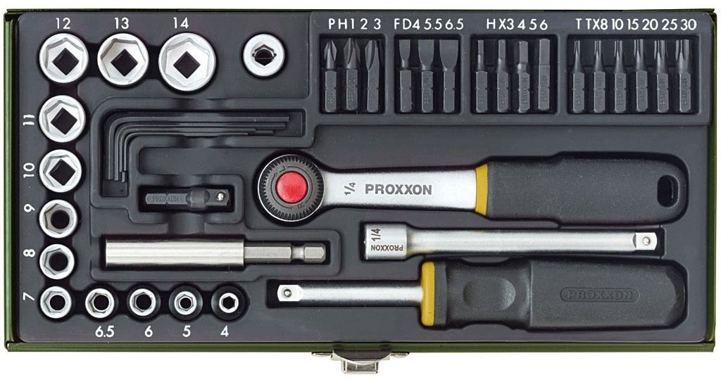 Набор универсальный 39 в 1 Proxxon 23070
