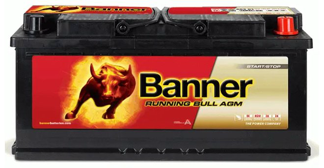 Аккумулятор Banner Running Bull 60501 105 Ач обратная купить,NaN