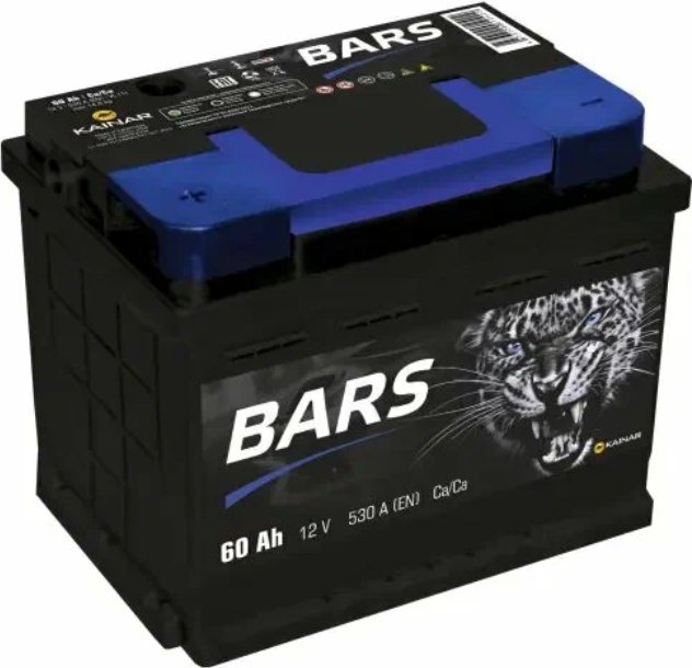 Аккумулятор BARS 00016415 060 АПЗ 60 Ач прямая