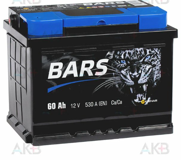 Аккумулятор BARS 00016415 060 АПЗ 60 Ач прямая
