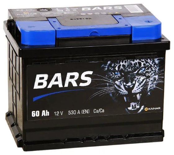 Аккумулятор BARS 00041562 060 АПЗ 60 Ач обратная