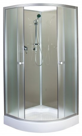 Душевая кабина Aquapulse 8503A fabric (195х80 см), низкий поддон