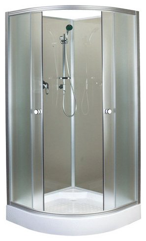 Душевая кабина Aquapulse 8503B fabric (195х90 см), низкий поддон