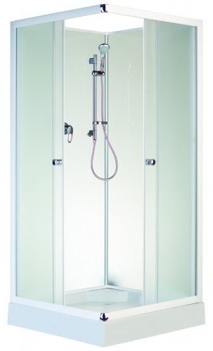 Душевая кабина Aquapulse 8504B fabric (195х90 см), низкий поддон