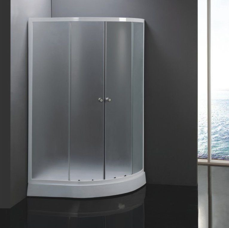 Душевое ограждение Aquapulse двухстенное 9402B fabric, 900х1950 мм