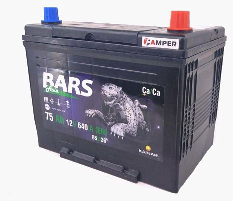Аккумулятор BARS 85D26 Asia 75 обратная купить,79100