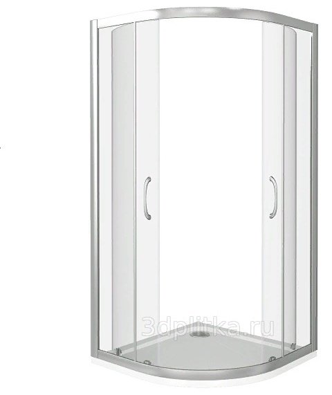 Душевое ограждение BAS Latte R-120-C-WE купить,NaN