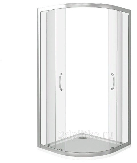 Душевое ограждение BAS Latte R-120-C-WE купить,NaN