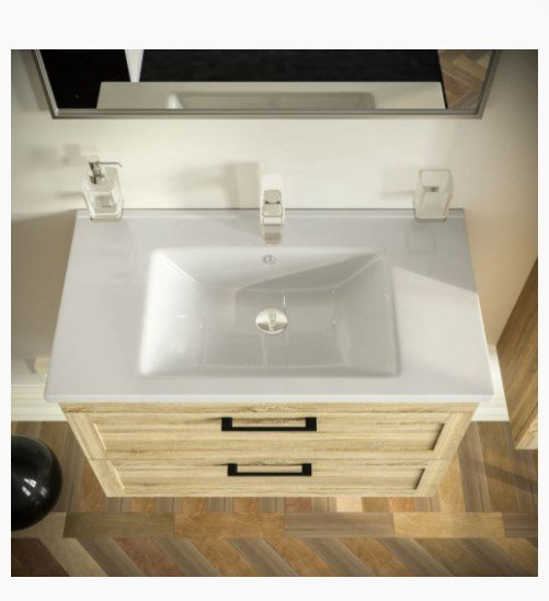 Тумба с раковиной AQUARODOS ScandiSPA INARI 85, 85x57x45см, бежевый купить,NaN