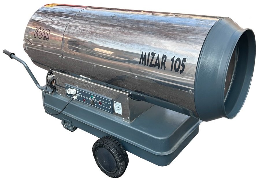 Тепловая дизельная пушка ITM Mizar 105 P INOX, 105 кВт