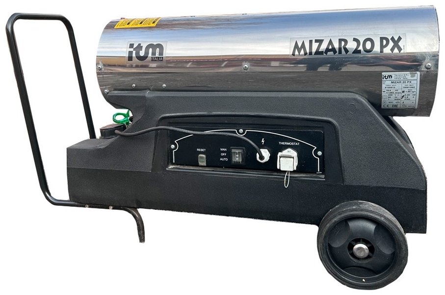 Тепловая дизельная пушка ITM Mizar 20 PX INOX, 20 кВт
