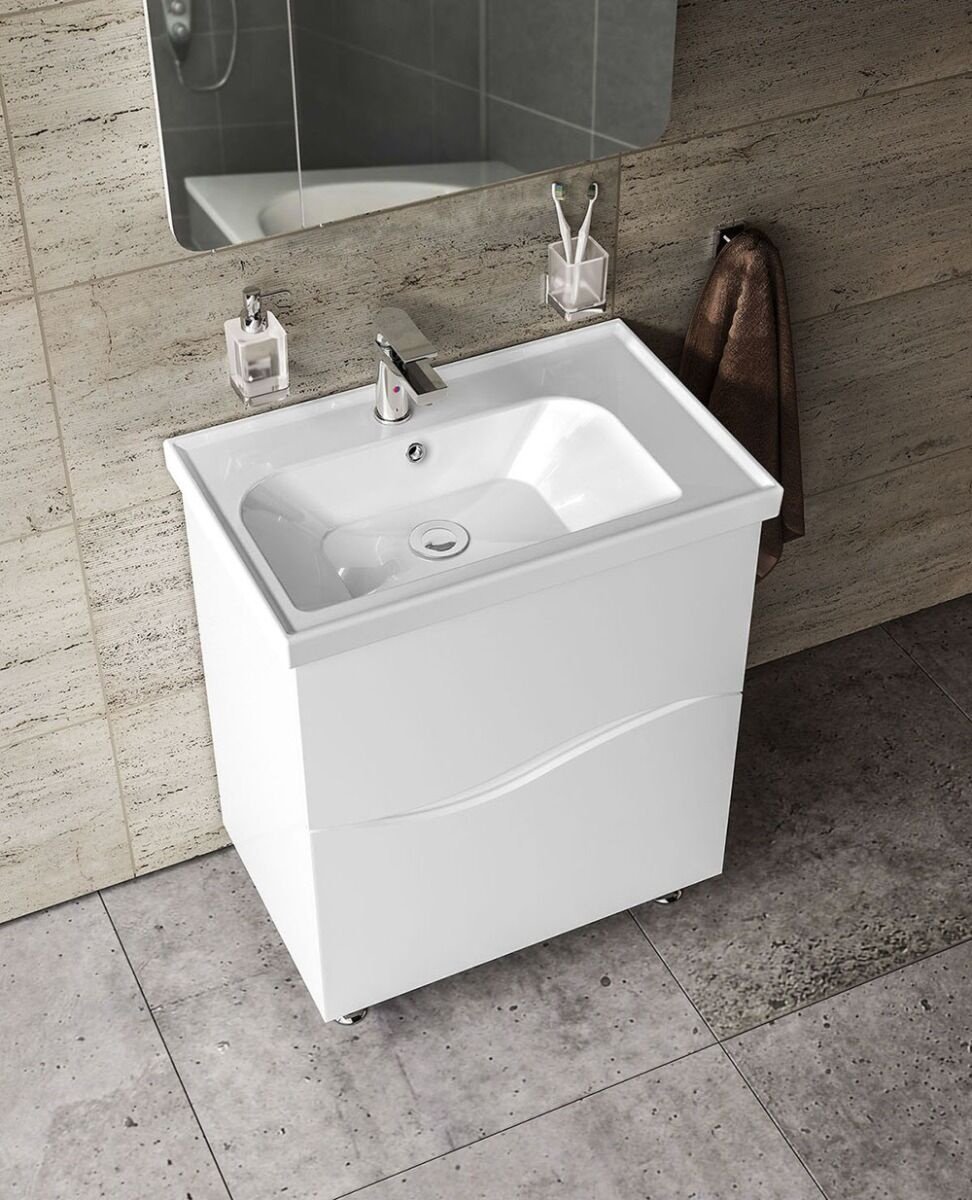 AQUARODOS Альфа 60, 60x85x45 см, белый купить,NaN