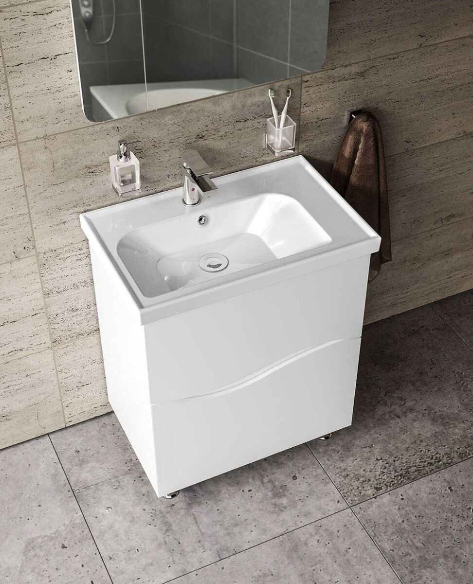 AQUARODOS Альфа 60, 60x85x45 см, белый купить,NaN