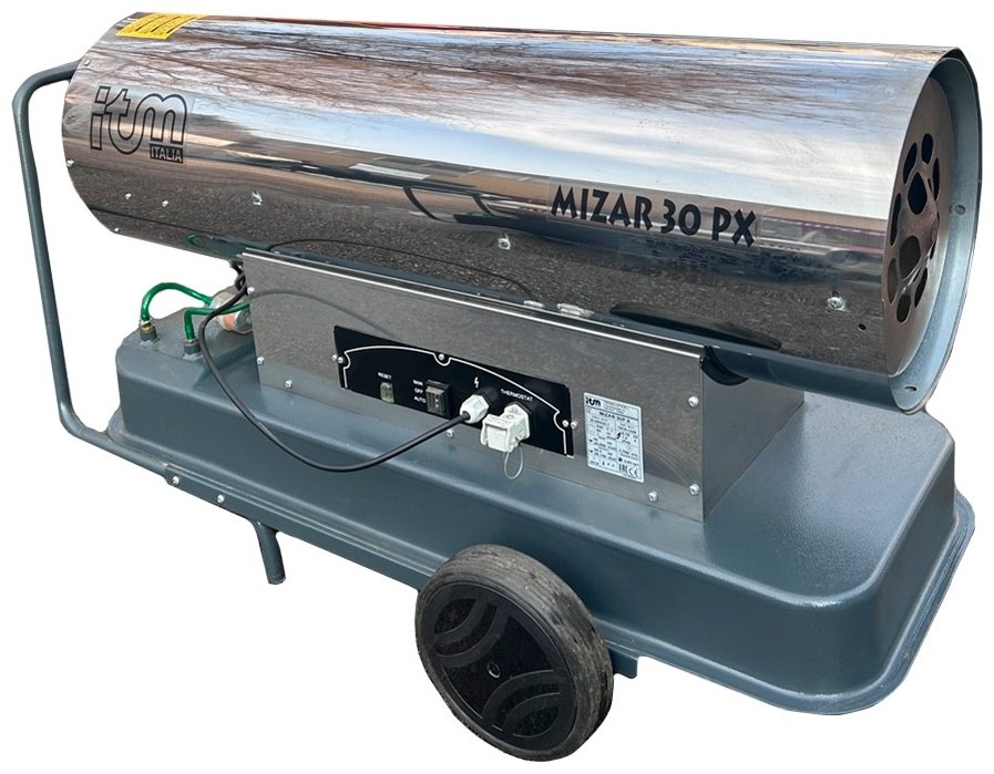 Тепловая дизельная пушка ITM Mizar 30 PX INOX, 30 кВт