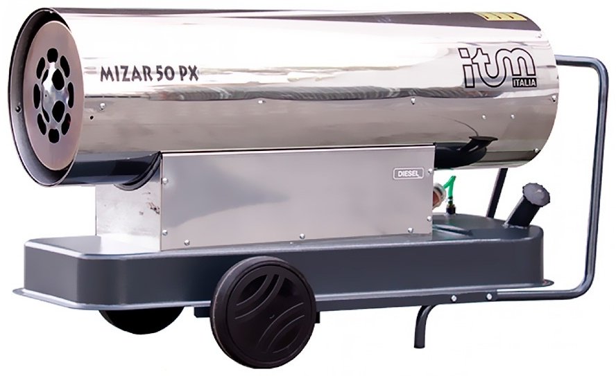 Тепловая газовая пушка ITM 50 PX INOX, 50 кВт