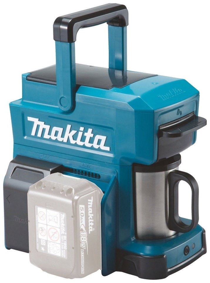 Кофеварка Makita DCM501Z синий, черный