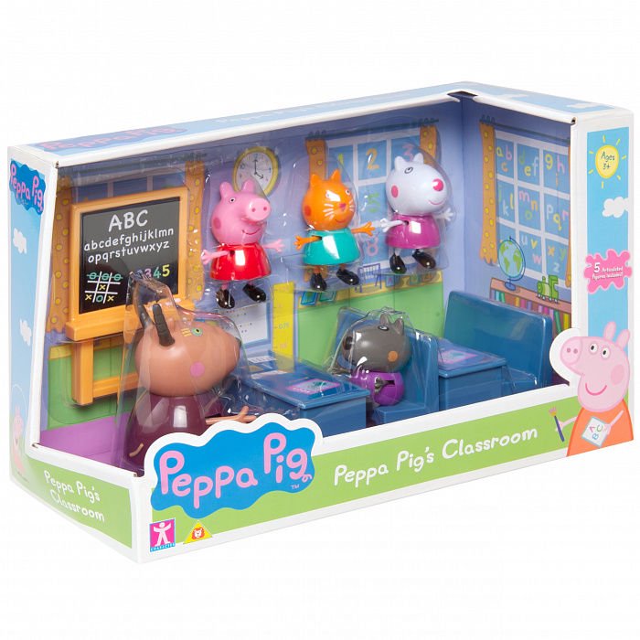 Игровой набор Peppa Pig Пеппа на уроке 37225 купить,NaN
