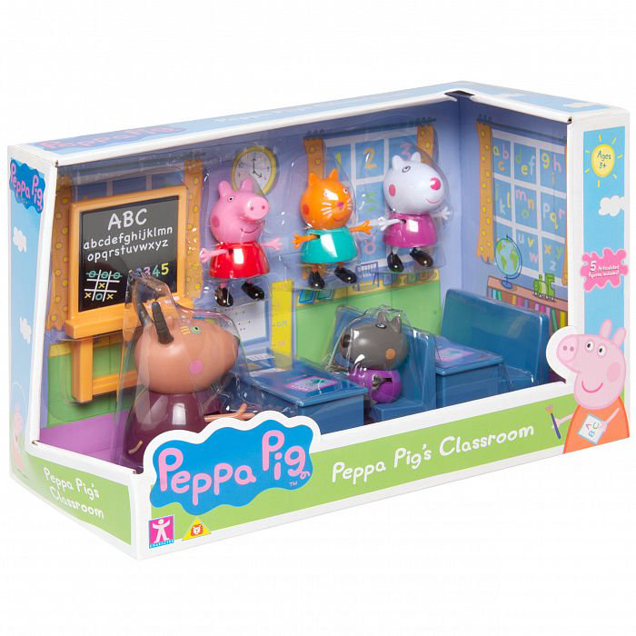 Игровой набор Peppa Pig Пеппа на уроке 37225 купить,NaN