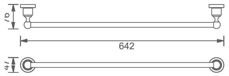 Aquanet держатель 3824 1 шт металл купить,NaN