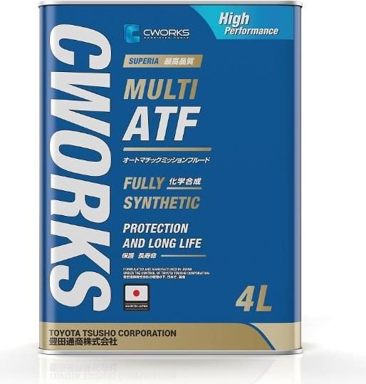 ATF CWORKS ATF MULTI 4L трансмиссионное масло для АКПП