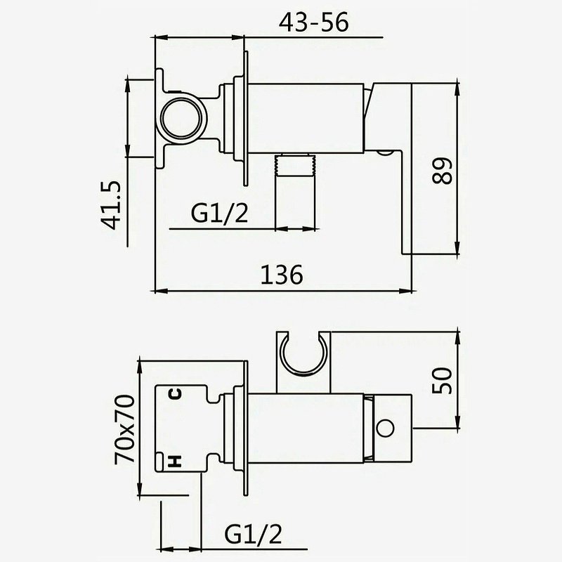 Boch Mann гигиенический душ BM10414 купить,0